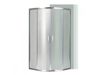 Spirit Matt 80x80x180 cm-es íves zuhanykabin, zuhanytálca nélkül