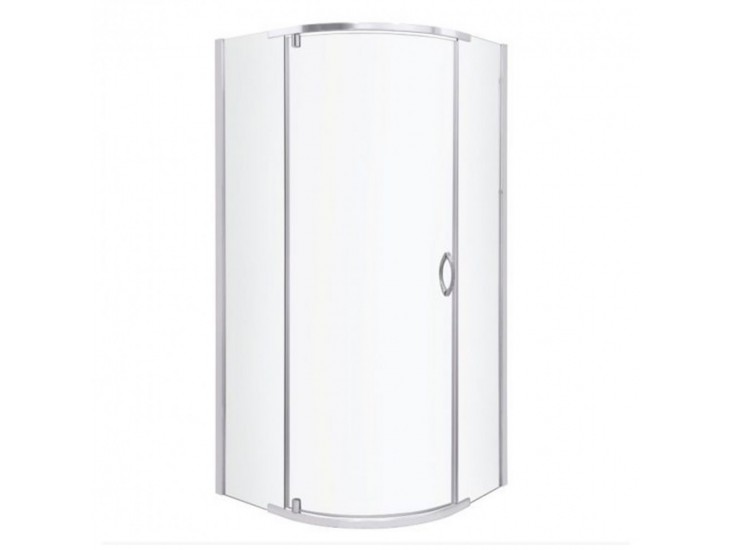 Splash íves zuhanykabin tálca nélkül 89x89x190cm - króm profil, víztiszta üveg