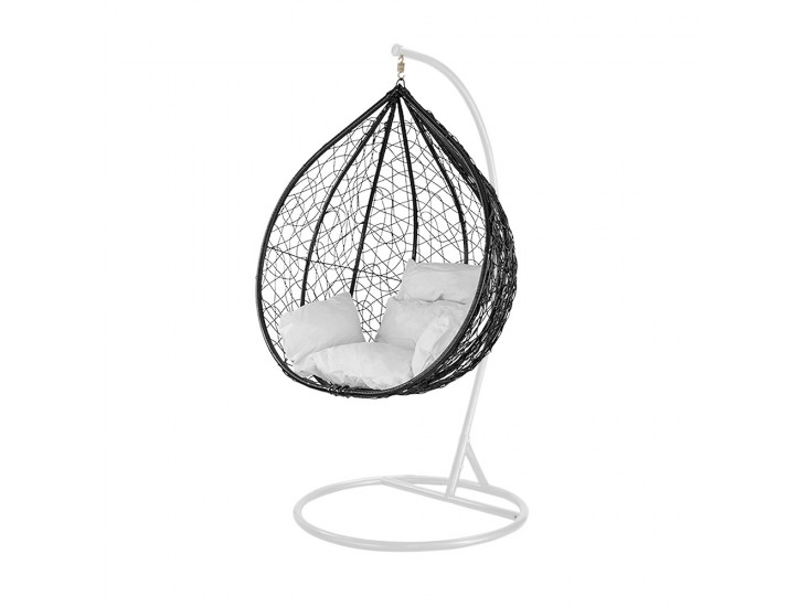 Havanna függőfotel fekete-fehér