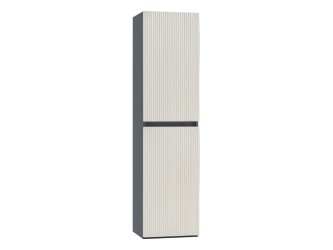 Trent függesztett oldal szekrény antracit szürke-fehér