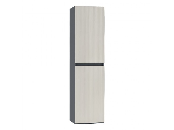 Trent függesztett oldal szekrény antracit szürke-fehér