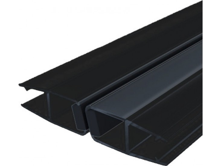 UMAG 5 fekete mágnes zár Kerra zuhanykabin ajtókhoz