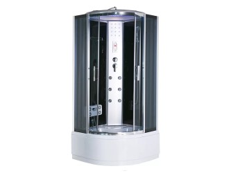 Vital mélytálcás hidromasszázs zuhanykabin, 80x80 cm-es méretben