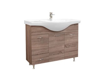 Vanessa 105 alsó szekrény Szürke Sonoma tölgy