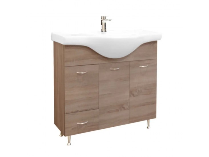 Vanessa 85 alsó szekrény Szürke Sonoma tölgy