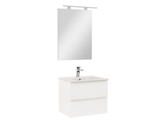 Vario Forte 60 komplett fürdőszoba bútor fehér-fehér