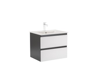 Vario Forte 60 alsó szekrény mosdóval antracit-fehér