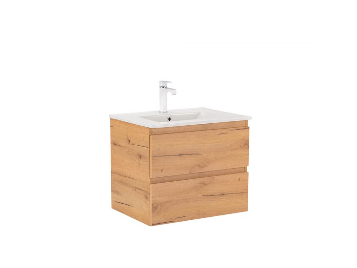 Vario Forte 60 alsó szekrény mosdóval tölgy-tölgy