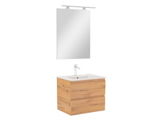 Vario Forte 60 komplett fürdőszoba bútor tölgy-tölgy