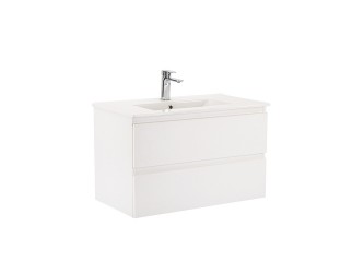 Vario Forte 80 alsó szekrény mosdóval fehér-fehér