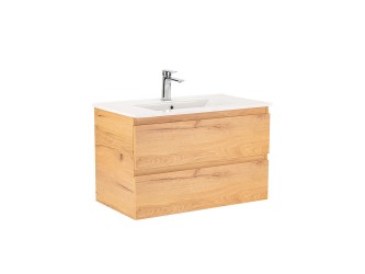 Vario Forte 80 alsó szekrény mosdóval tölgy-tölgy
