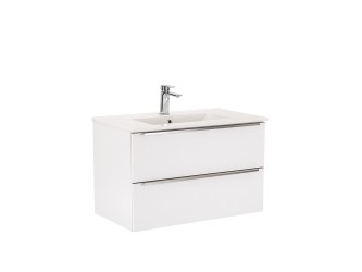 Vario Trim 80 alsó szekrény mosdóval fehér-fehér