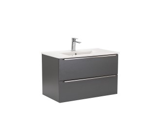 Vario Trim 80 alsó szekrény mosdóval antracit-antracit