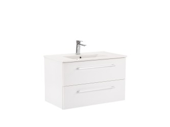 Vario Clam 80 alsó szekrény mosdóval fehér-fehér