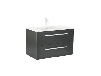 Vario Clam 80 alsó szekrény mosdóval antracit-antracit