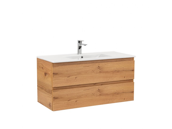 Vario Forte 100 alsó szekrény mosdóval tölgy-tölgy