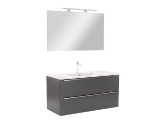 Vario Trim 100 komplett fürdőszoba bútor antracit-antracit