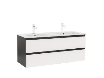 Vario Forte 120 alsó szekrény mosdóval antracit-fehér