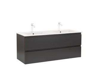 Vario Forte 120 alsó szekrény mosdóval antracit-antracit
