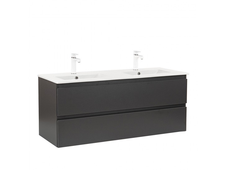 Vario Forte 120 alsó szekrény mosdóval antracit-antracit