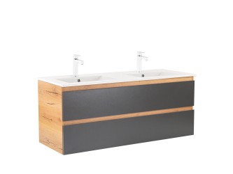 Vario Forte 120 alsó szekrény mosdóval tölgy-antracit