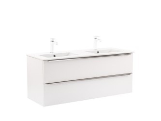 Vario Trim 120 alsó szekrény mosdóval fehér-fehér