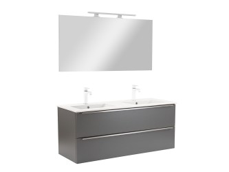 Vario Trim 120 komplett fürdőszoba bútor antracit-antracit