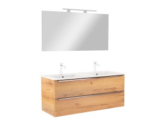 Vario Trim 120 komplett fürdőszoba bútor tölgy-tölgy