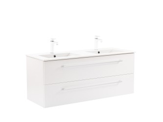 Vario Clam 120 alsó szekrény mosdóval fehér-fehér