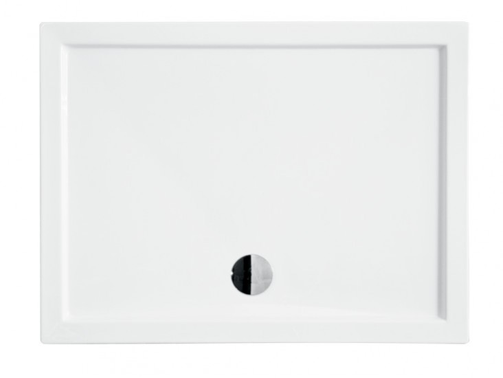 VICTOR100 aszimmetrikus akril zuhanytálca 100x80x14 cm