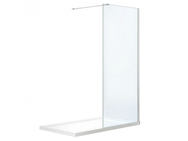 WI01-10 Walker walk in zuhanyfal 100x195 cm, 8mm-es üveggel