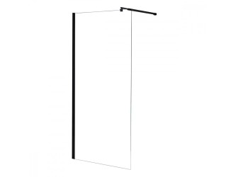 River walk in zuhanyfal 70x190 cm fekete