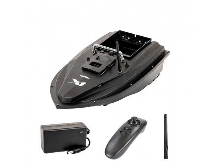 Etetőhajó X1 hátrakidobós fekete