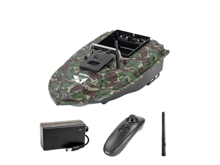 Etetőhajó X1 hátrakidobós terepmintás zöld