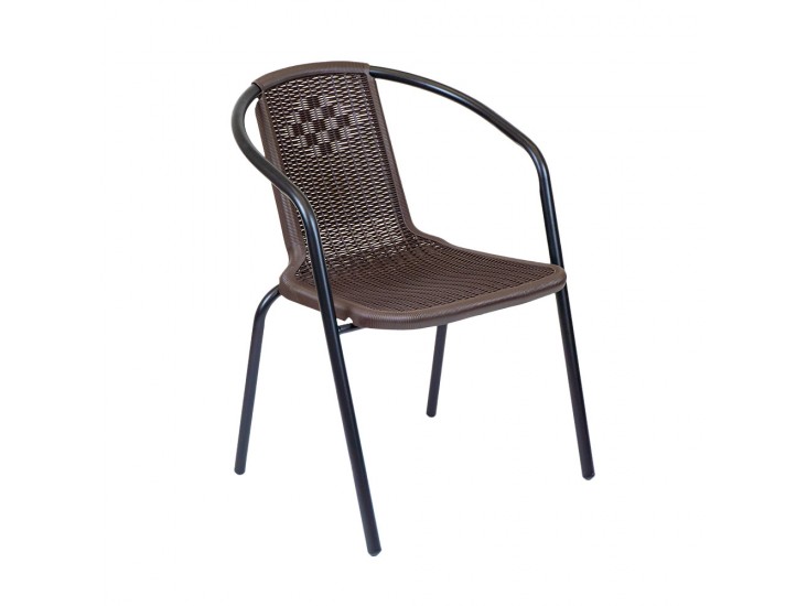 Napoli kerti szék barna