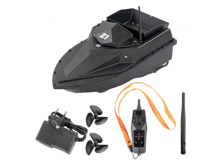 Etetőhajó Z1 GPS hátrakidobós fekete