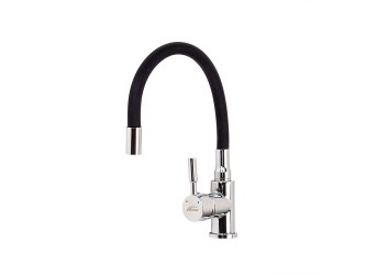 Corin álló mosogató csaptelep flexibilis kifolyócsővel fekete