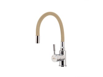 Corin álló mosogató csaptelep flexibilis kifolyócsővel bézs