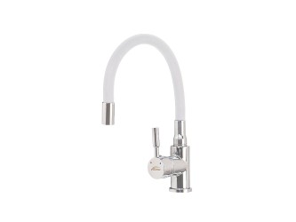 Corin álló mosogató csaptelep flexibilis kifolyócsővel fehér